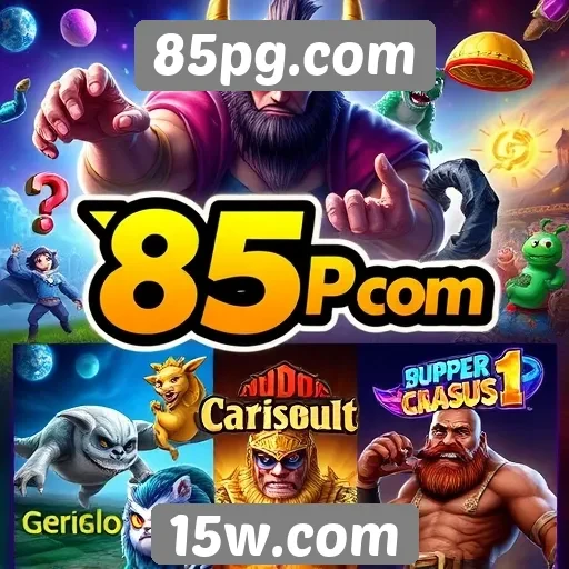 85pg.com oferece ampla variedade de jogos online