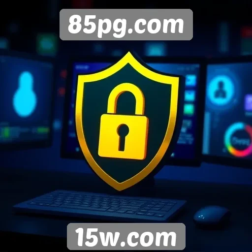 Recursos de segurança no site de jogos 85pg.com