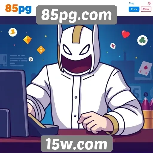 Experiência do usuário no site 85pg.com